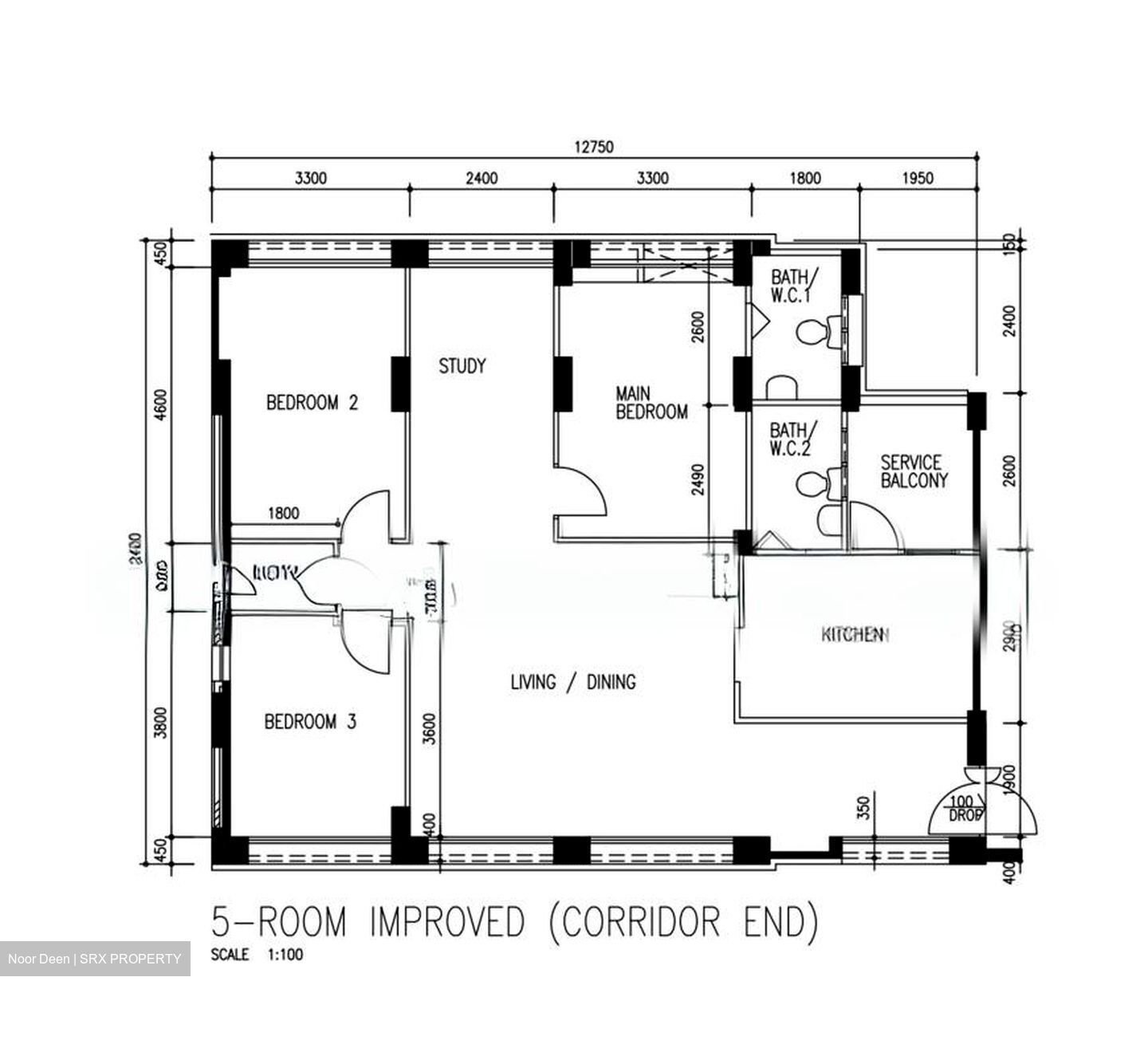 Blk 616 Woodlands Avenue 4 (Woodlands), HDB 5 Rooms #514332261